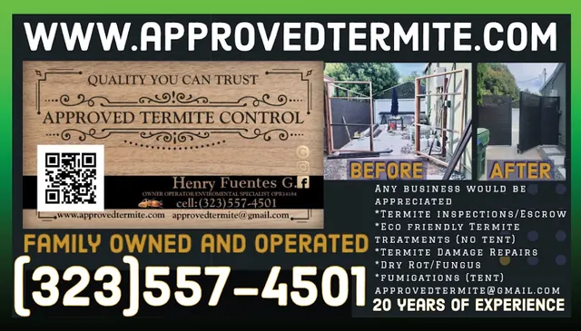 Approved Termite Control