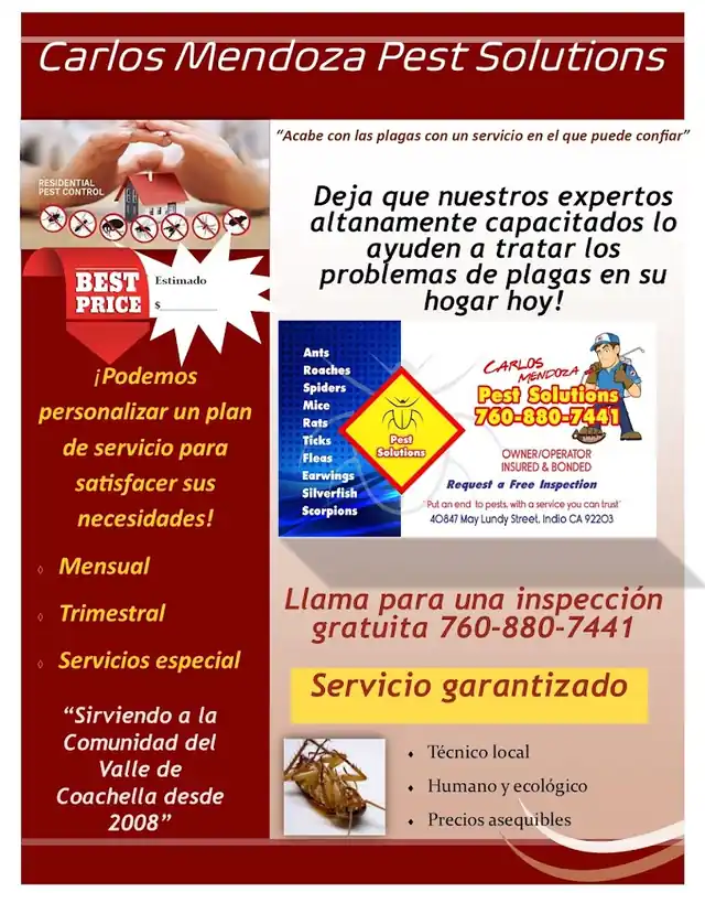 Carlos Mendoza Pest Solutions